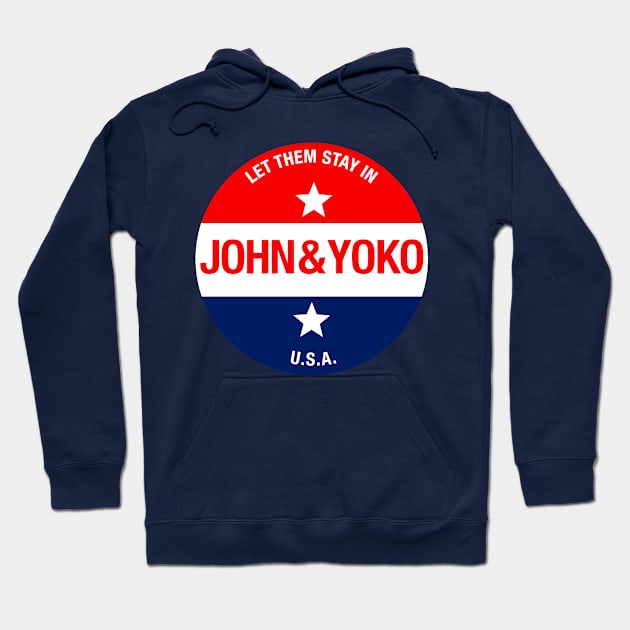 John & Yoko Hoodie by Stupiditee